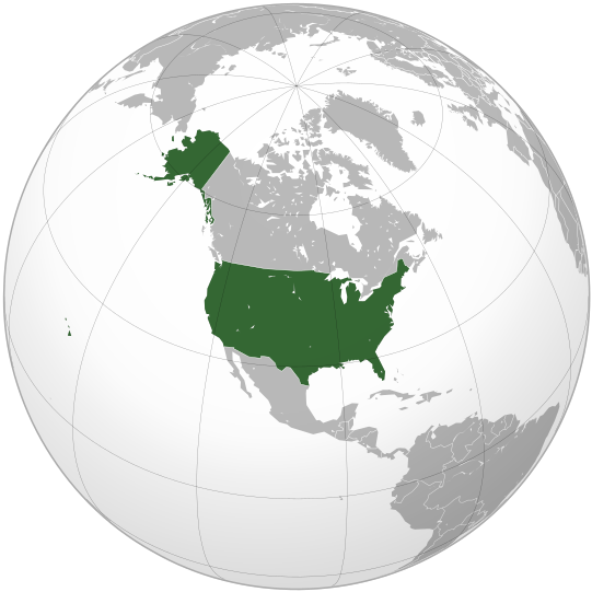 Nation Orthographic Globe